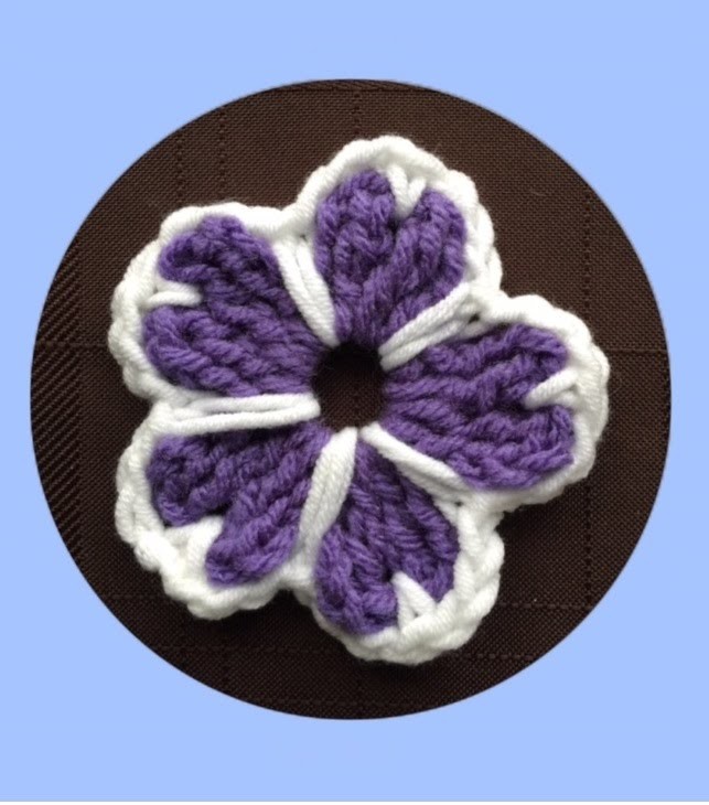 How to Crochet a Flower Pattern #43 │by ThePatterfamily