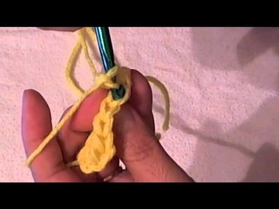 How to crochet in the Front loop