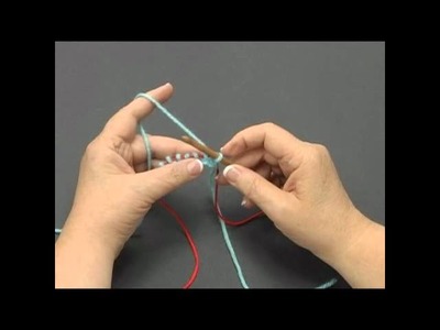 How to Knook: Knit Stitch (Right Handed)