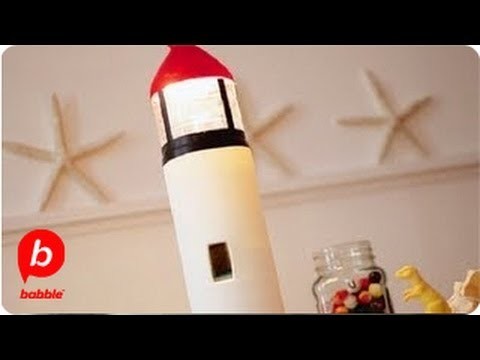 How to MAKE a Lighthouse in a Bottle | Summer | Kitschy Crafts | Babble