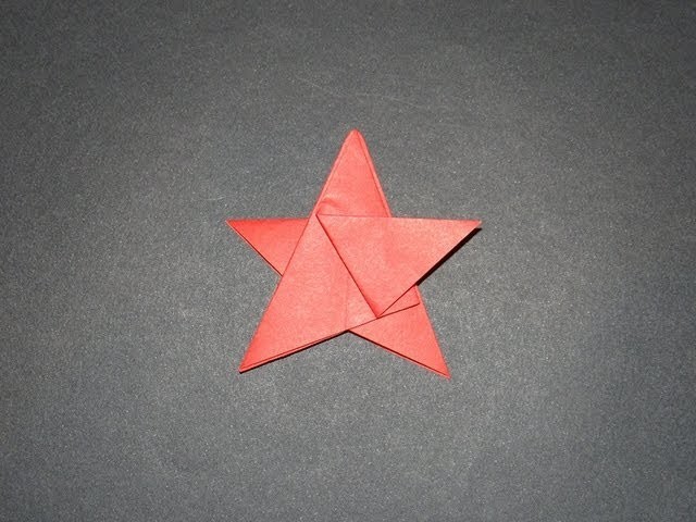 How To Make An Origami Five Pointed Star
