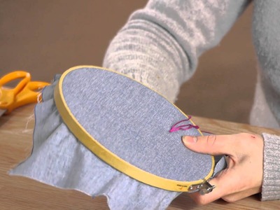 How to Needlepoint With Floss Yarn : Craft Time!