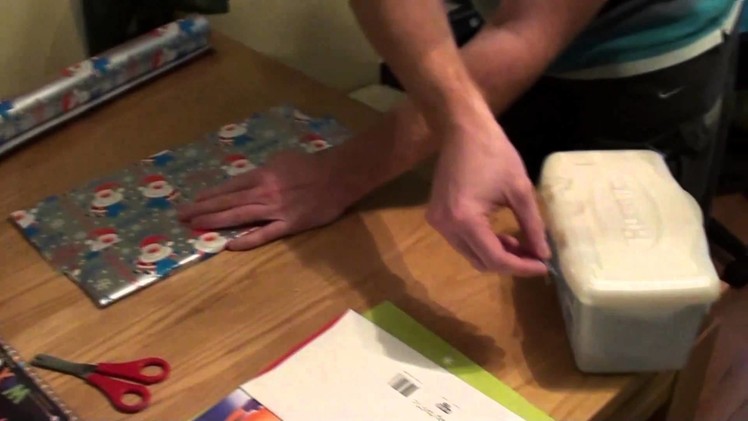 How to Professionally Gift Wrap a Book - Tutorial
