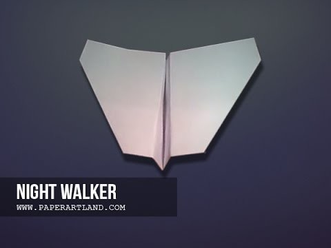 Let's make a Well Flying Paper Plane | Night Walker
