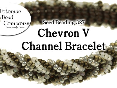 Make a Chevron V Channel Bracelet