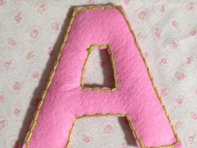 Make Cute Puffy Felt Letters - Crafts - Guidecentral