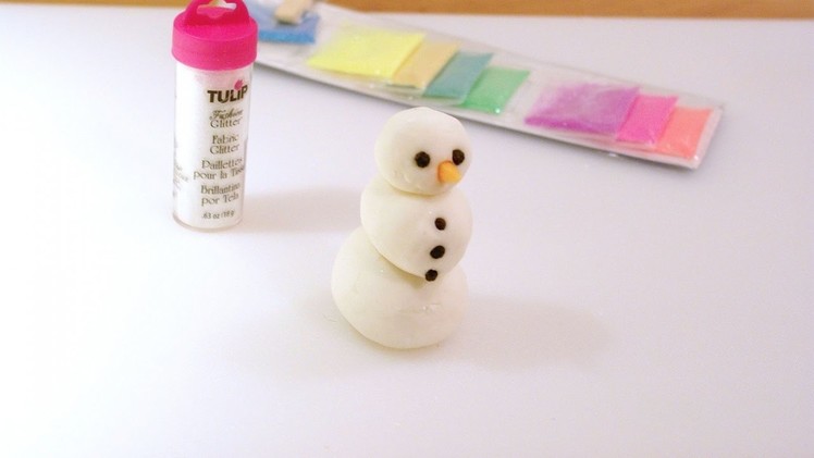 Make Peppermint Snowman Clay Dough - DIY Crafts - Guidecentral