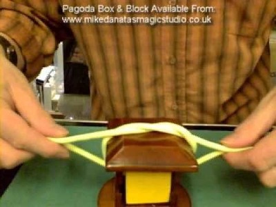 Mike Danata Demonstrates The Pagoda Box & Block Trick