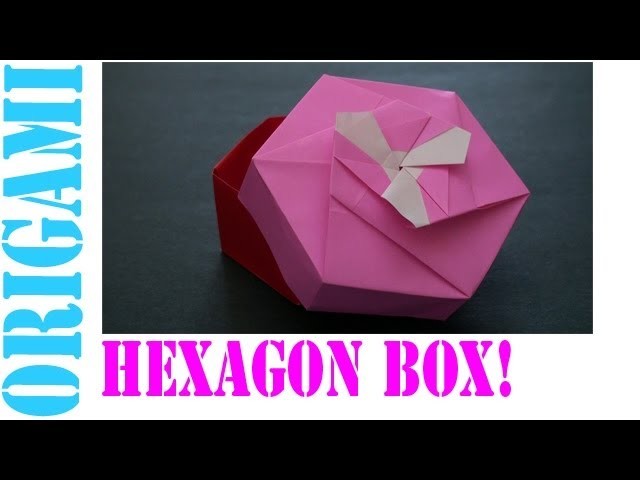 Origami Daily - 434: Hexagon Box lid Ver. 1 (Modular 3 unit) - TCGames  [HD]