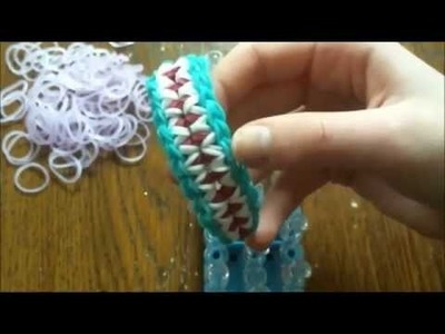 Rainbow Loom "Shark Teeth" Bracelet