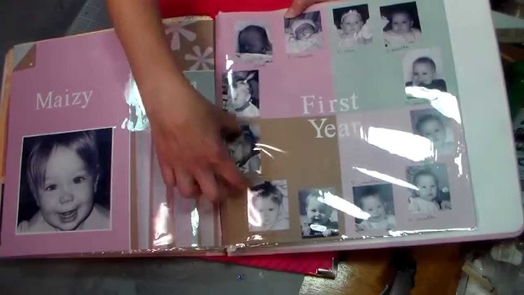 Scrapbooking Baby's First Year (pre-scrapping for twins.multiples)