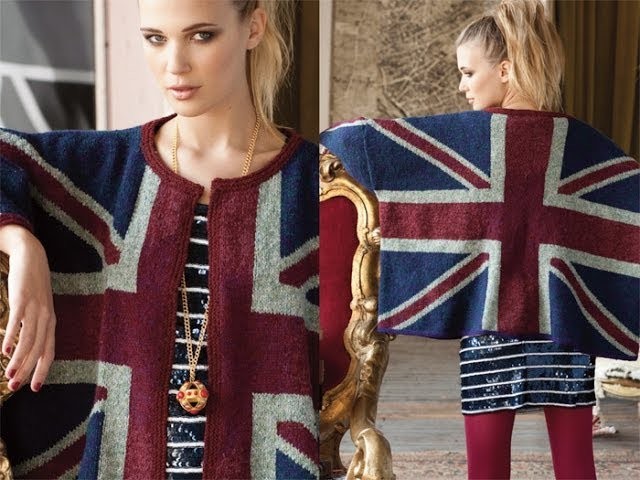 #2 Union Jack Cardigan, Vogue Knitting Fall 2010