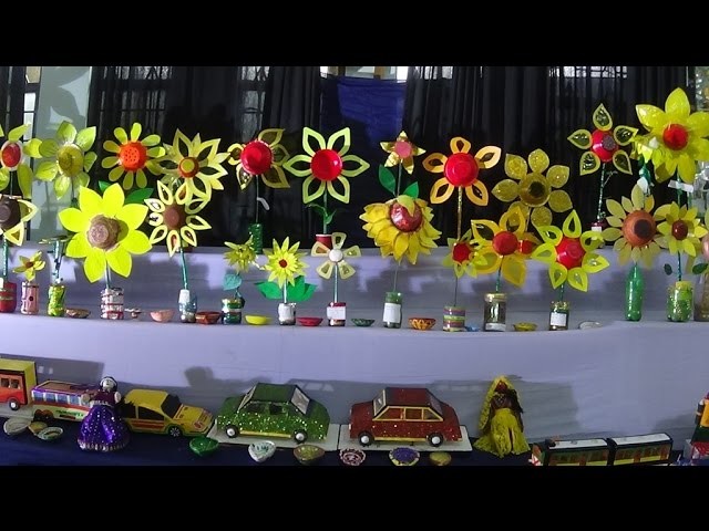 Art And Craft Exhibition 2014 At Don Bosco Bandel By Junior Section Students