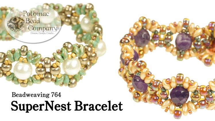 Beadweaving - SuperNest Bracelet