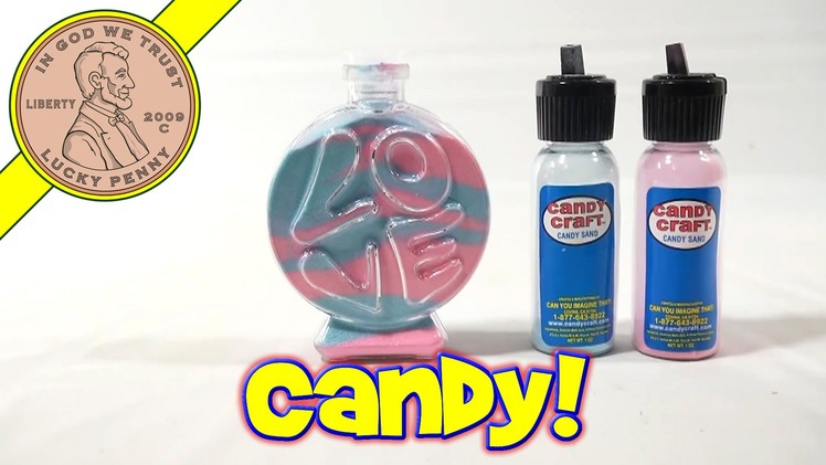 Candy Craft Candy Sand Love Bottle, Nifty Candy