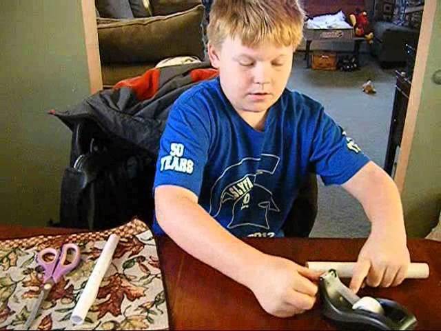 Crafts For Kids with Chris: 03 Blow Gun that shoots