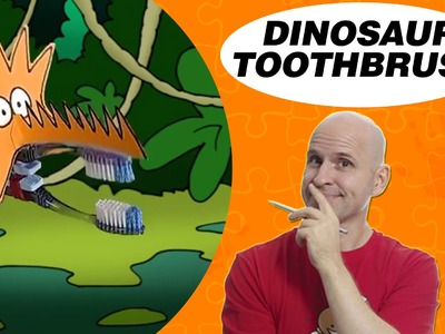 Crafts Ideas for Kids - Dinosaur Toothbrush | DIY on BoxYourSelf
