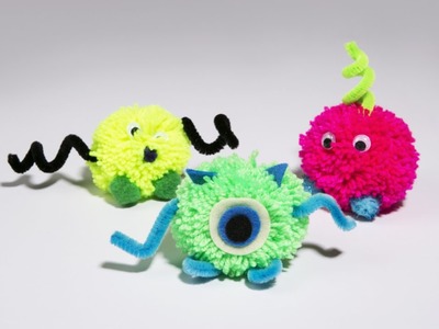 Create Adorable Pom Pom Monsters - DIY Crafts - Guidecentral