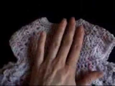 Crochet Baby Imagination Sweater Shell Stitch Part 4 of 4