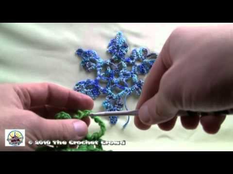 Crochet Snowcatcher Snowflake 01 - Part 1 of 2