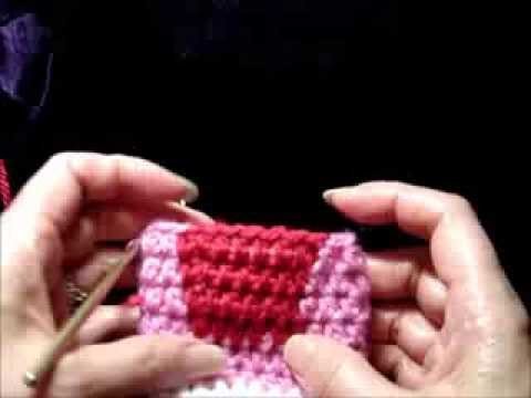 Crochet Stitch - How to change color in middle of rows.rounds