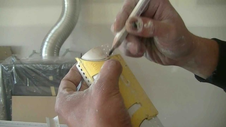 Cutting Round Bullnose Drywall Beads With A Miter