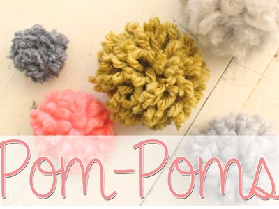DIY Easy Pom-Poms with Simply Maggie (with out-takes)