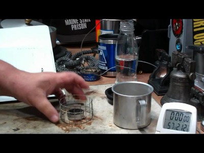 DIY Hot beverage cook set - Boil Test #1