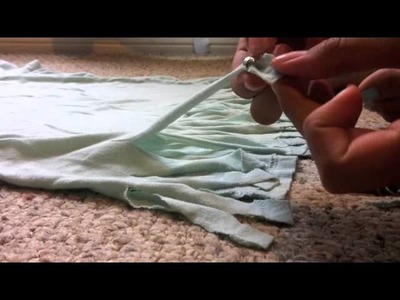 DIY| How to Make a Beaded Fringe Shirt