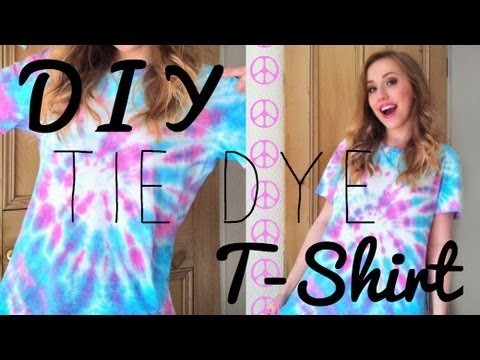 DIY - Tie Dye T-Shirts for Summer