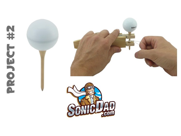 Golf Ball Top - SonicDad Project #2
