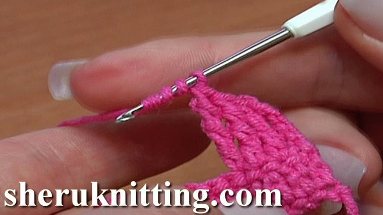 How to Double Treble or Double Triple Crochet Crochet Basics Tutorial 8