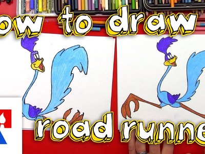 How To Draw A Roadrunner