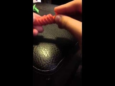 How to make a 3d origami carrot