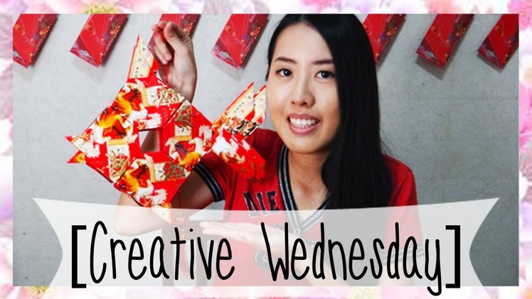 HOW TO MAKE A FISH RED PACKET LANTERN! [CREATIVE WEDNESDAY] ep 5