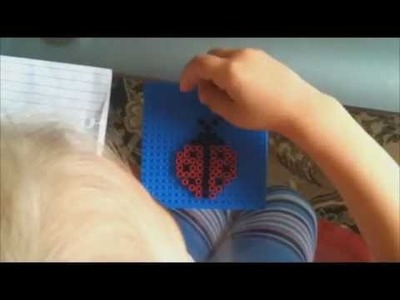 How-to make a ladybug from perler beads| tutorial-creativaty| Art Ideas For Preschoolers