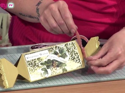 How To Make A Paper Christmas Cracker | docrafts Creativity TV