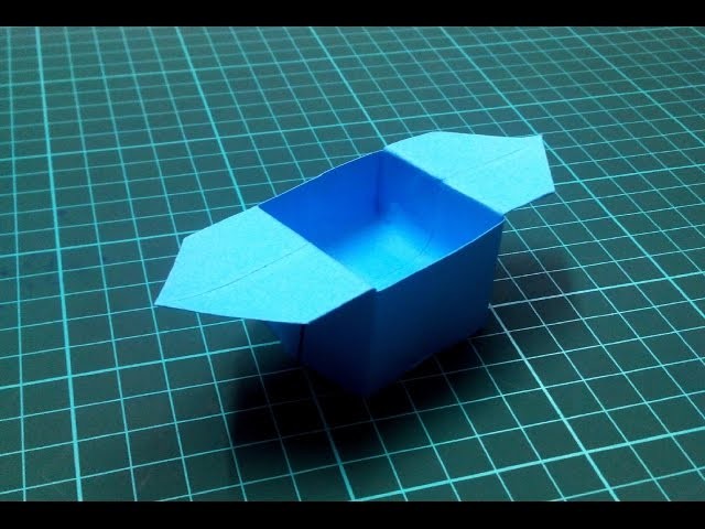 How to make an origami box - 1.
