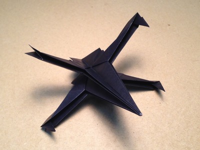 How to make an Origami X-Wing Starfighter. Star Wars