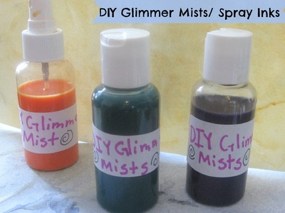 How to Make Handmade. DIY Alcohol  Inks From Acrylic Paint