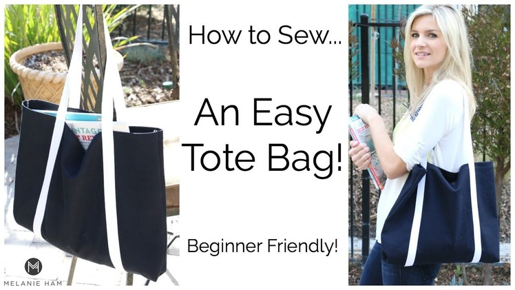 How to Sew an Easy Tote Bag