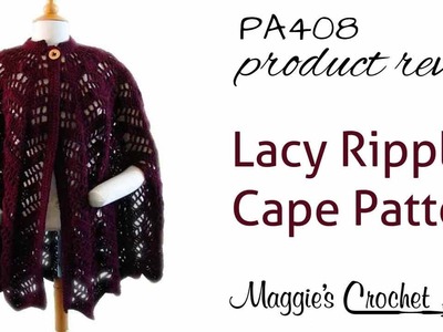 Lacy Ripple Cape Product Review PA408
