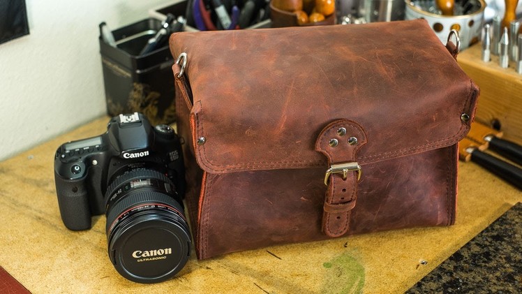 Leather Satchel Time-lapse Crafting