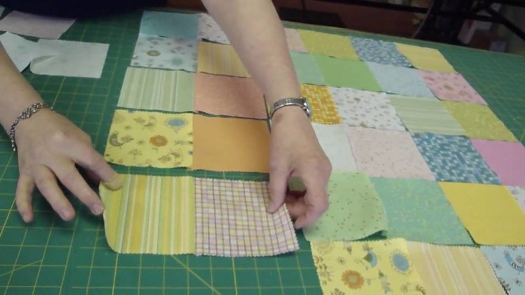 Make a Baby Quilt - Part 1 - Fabric Selection & Assembly