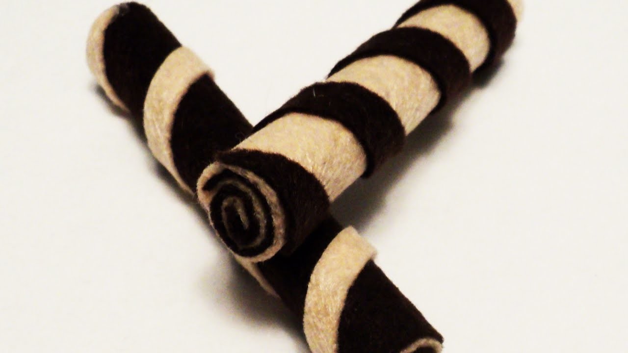 Make Delicious Chocolate Wafer Felt Rolls - DIY Crafts - Guidecentral