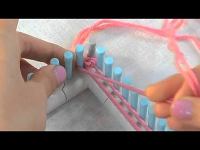 Martha Stewart Crafts Loom Weaving-How to Warp Loom