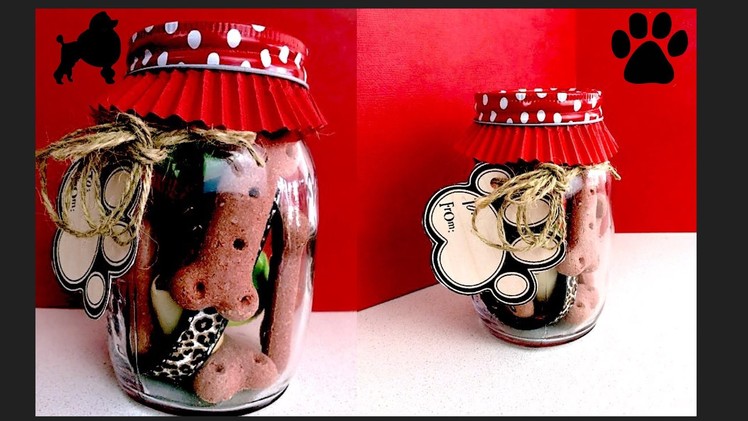MASON JAR DOG GIFT  - PUPPY BIRTHDAY PRESENT - DIY Dog Food by Cooking For Dogs