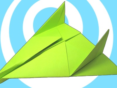 Origami Paper Airplane: Thunder Bomber