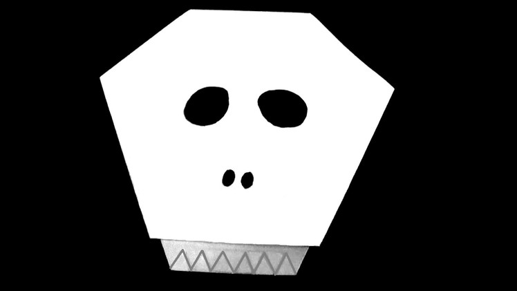 Origami Skull - How to make an Origami Skill
