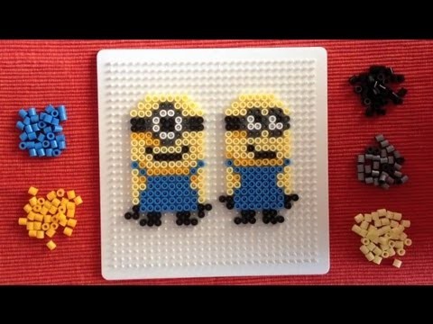 Perler Beads Tutorial: Despicable Me (Minions)